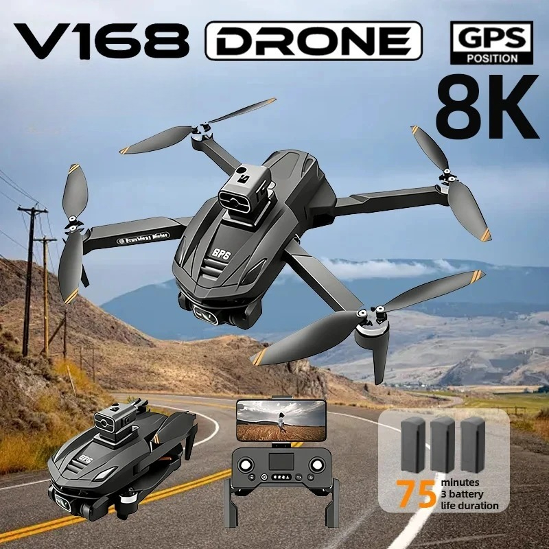 Drone Ls Rc - طائرة بدون طيار V168 الأصلية مع