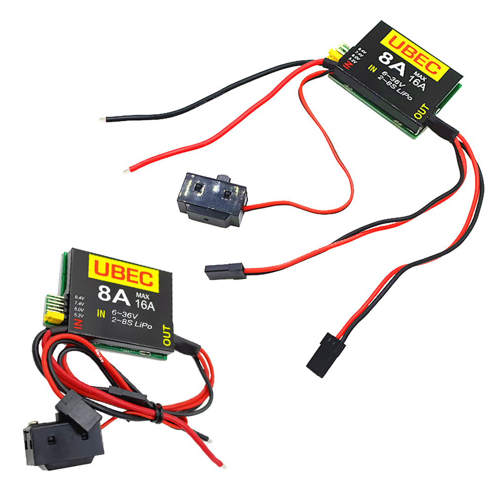 Rc Car Servo - جديد 2S-6S 6-36 فولت UBEC-8A BEC