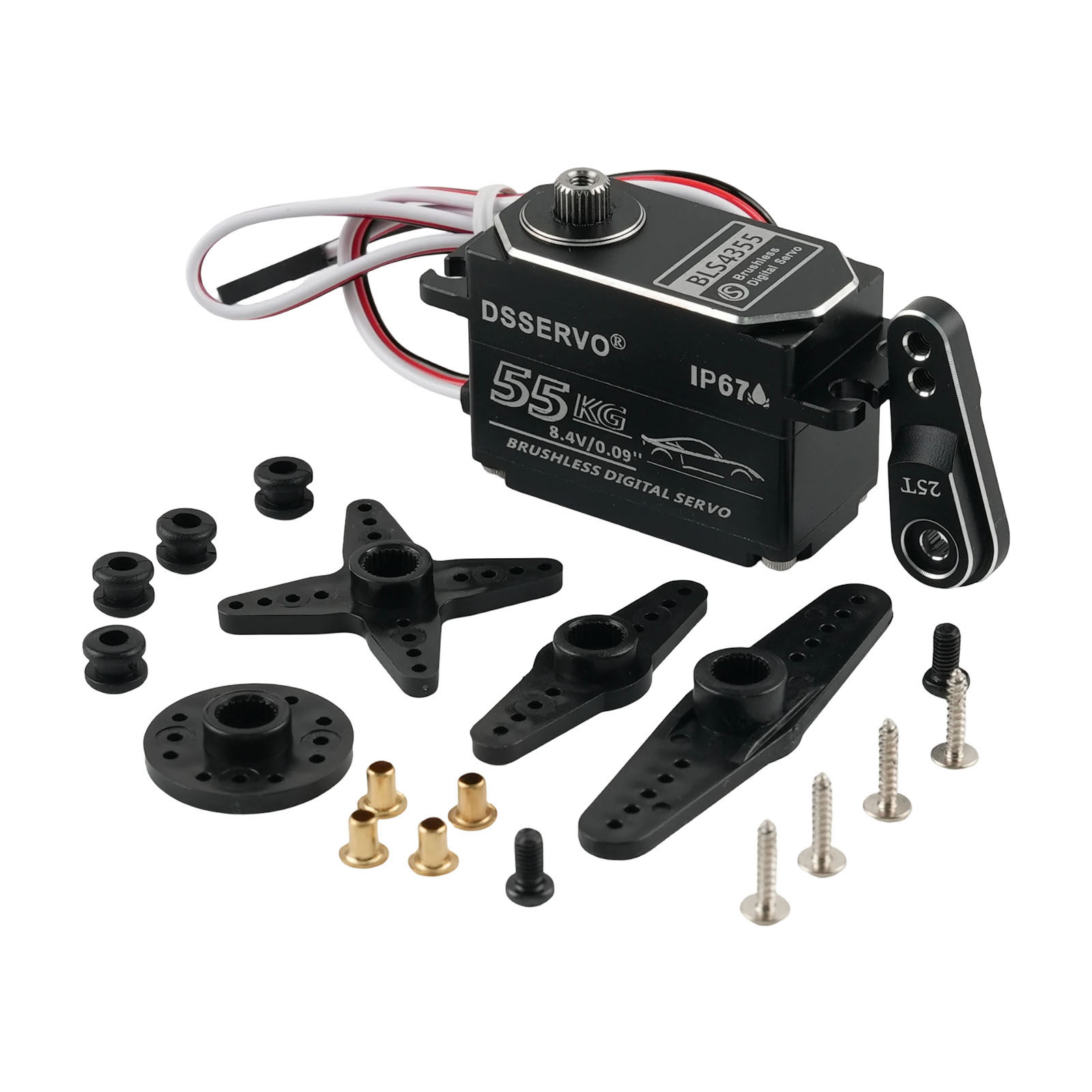 Rc Car Servo - سيرفو رقمي بدون فرشاة Dsservo BLS4355