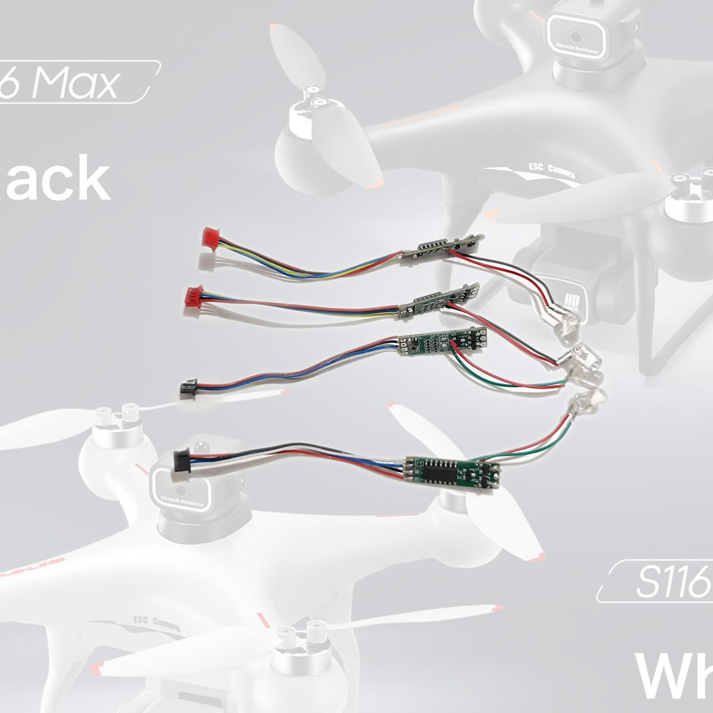 Drone Rc S116 - لوحة تحكم إلكترونية (ESC) مع شريط