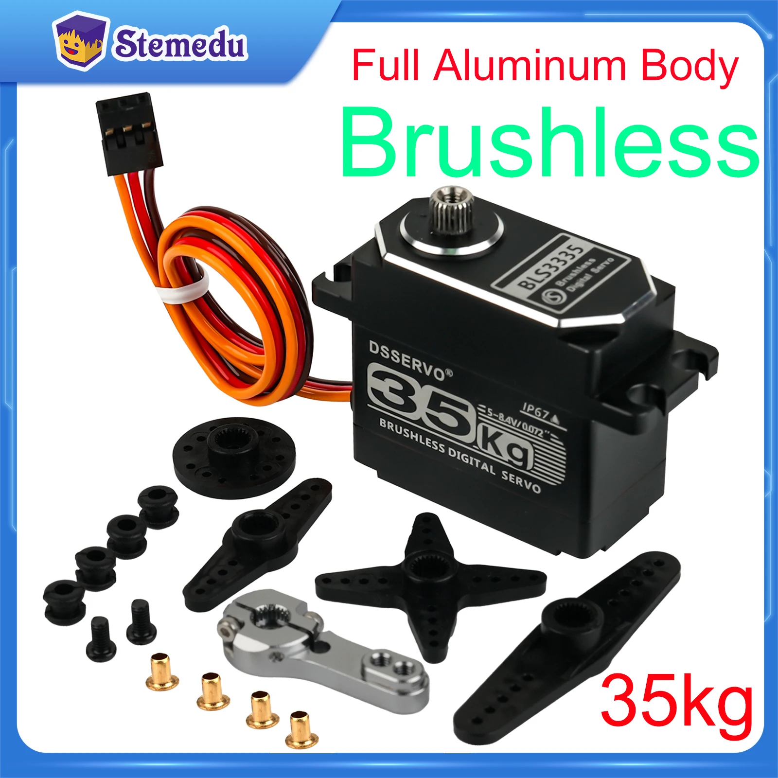 Rc Car Servo - 35 كجم BLS3335 محرك معزز رقمي
