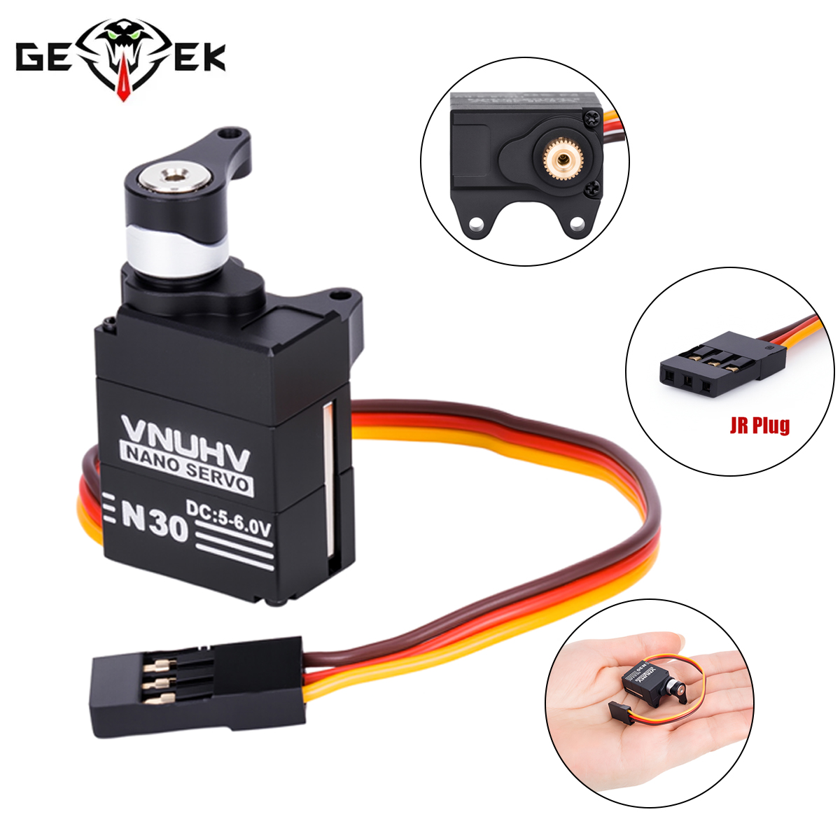 Rc Car Servo - سيرفو رقمي من الألومنيوم مع حماية
