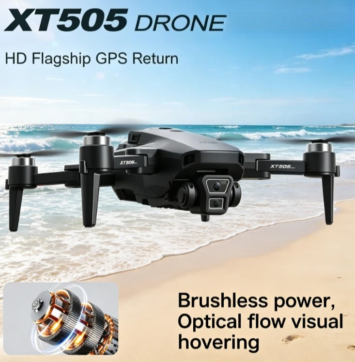 Xt505 Rc Drone - طائرة بدون طيار XT505 الأصلية القابلة