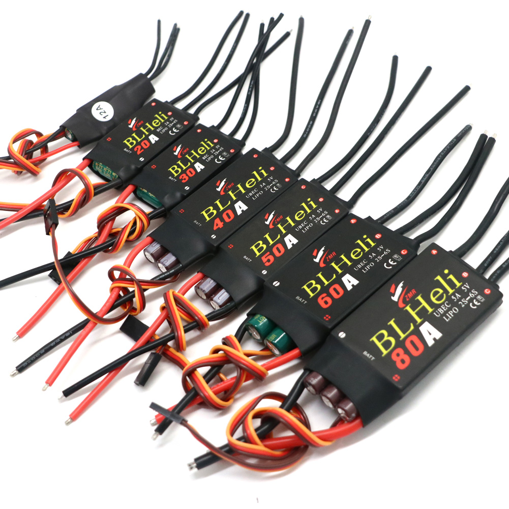 Drone With Rc 2 - BLHeli فرش ESC 80A 12A 20A