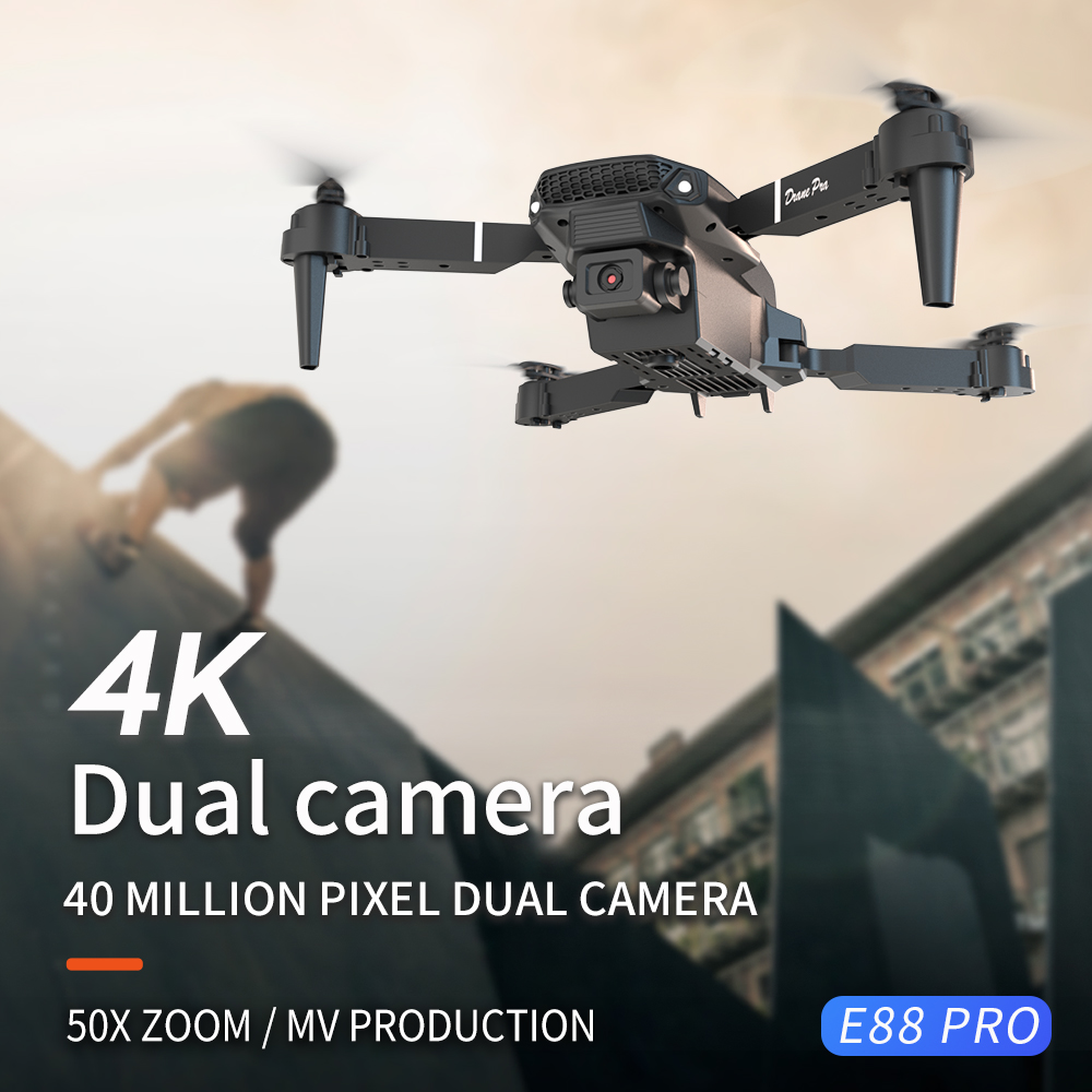 طائرة بدون طيار E88 احترافية ج - مراجعة Drone Rc Explorer وسعره
