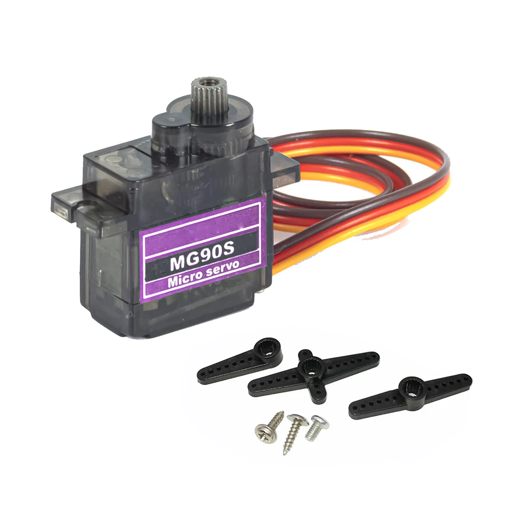 2/4/10/20/50 قطعة MG90S سيرفو  - مراجعة Rc Car Servo وسعره