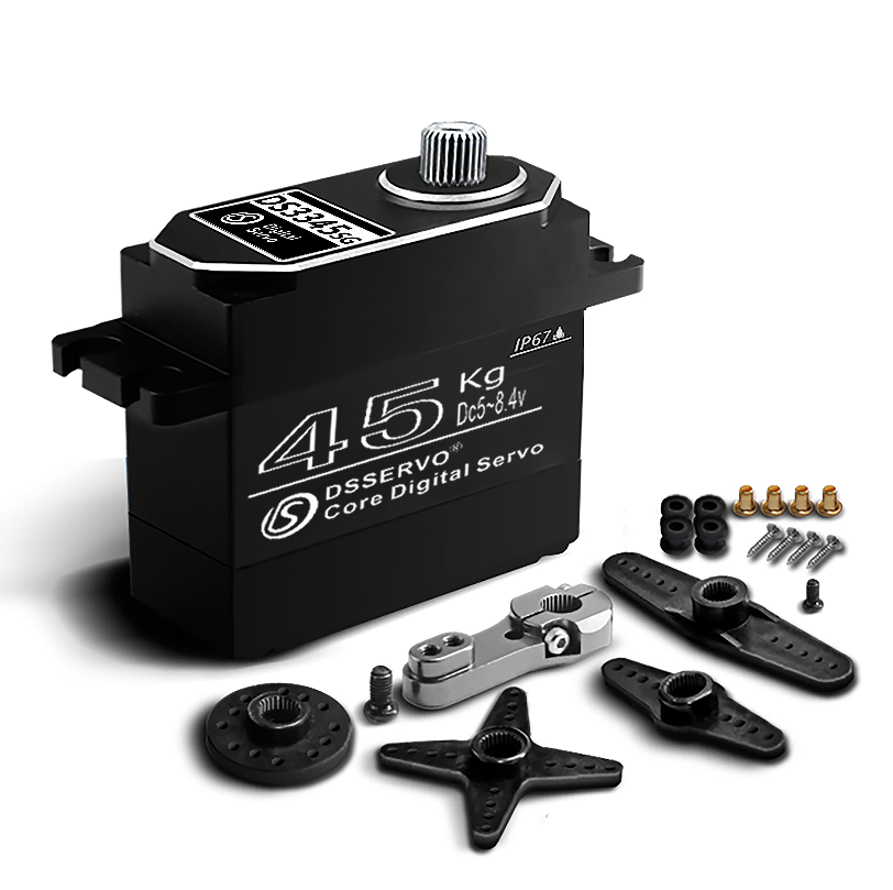 Dsservo IP67 مقاوم للماء 45 كج - مراجعة Rc Car Servo وسعره