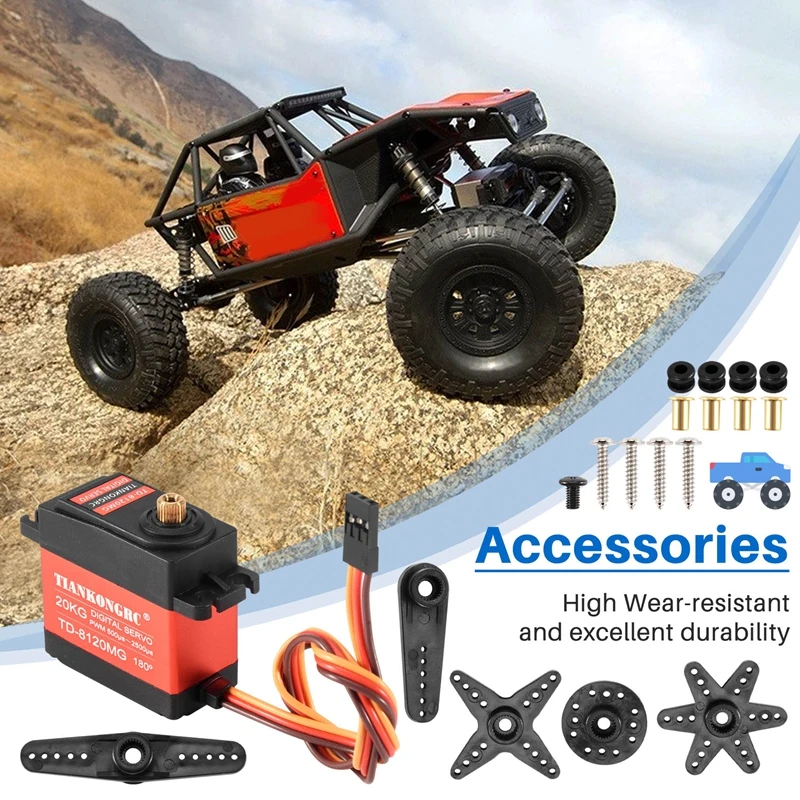 سيارة رقمية مقاومة للماء لسيار - مراجعة Rc Car Servo وسعره
