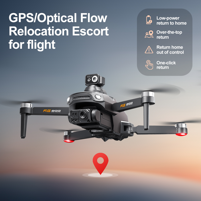 طائرة بدون طيار RG800 MAX مع ن - مراجعة Drone Rc Explorer وسعره