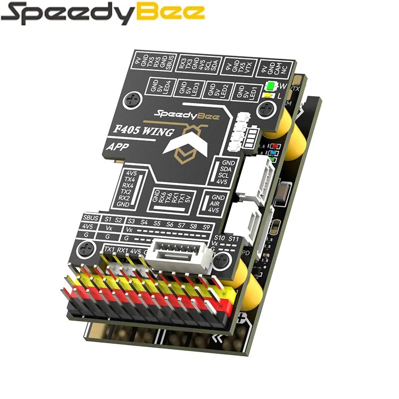 SpeedyBee F405Wing APP FC مجلس - مراجعة Drone Rc App وسعره