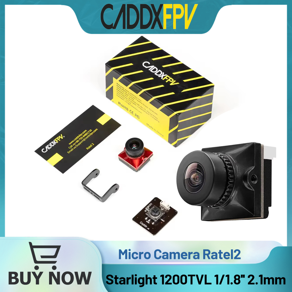 كاميرا CADDX Micro FPV Ratel 2 - مراجعة Caddx Fpv Camera وسعره