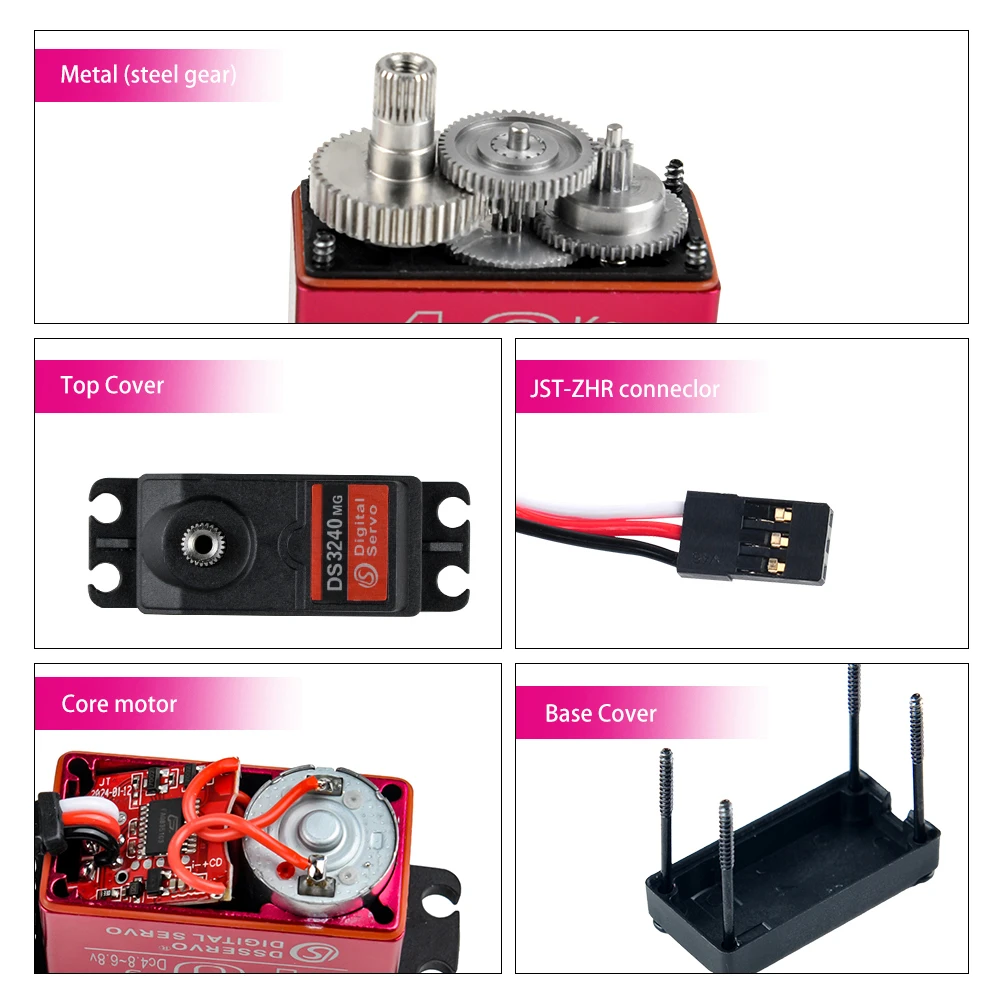 40 كجم Dsservo DS3240 عزم دورا - مراجعة Rc Car Servo وسعره