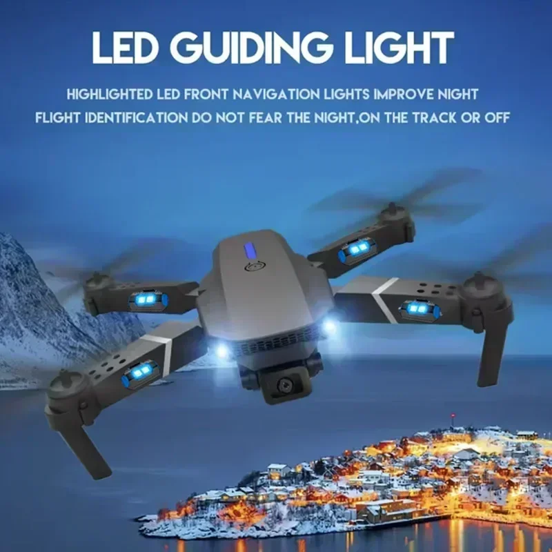E88 Pro WIFI FPV الطائرة بدون  - مراجعة Drone Rc App وسعره