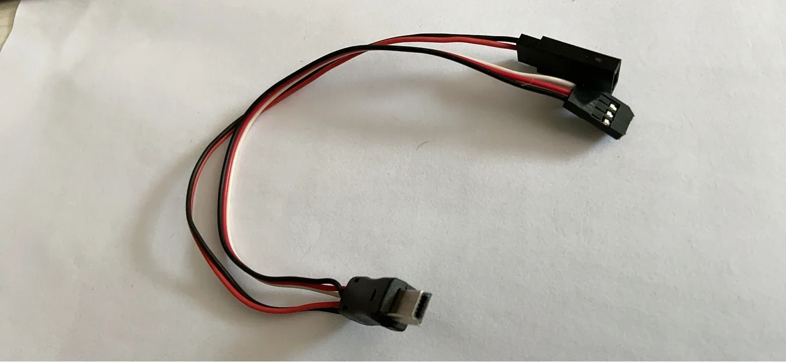 كابل طاقة USB صغير FPV AV (JR  - مراجعة Rc Car Servo وسعره