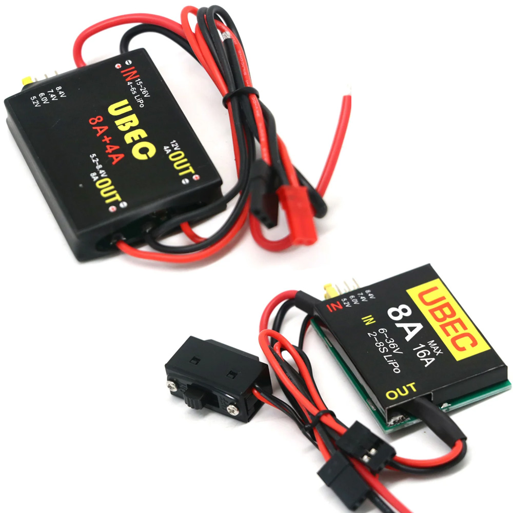 جديد 2S-6S 6-36 فولت UBEC-8A B - مراجعة Rc Car Servo وسعره