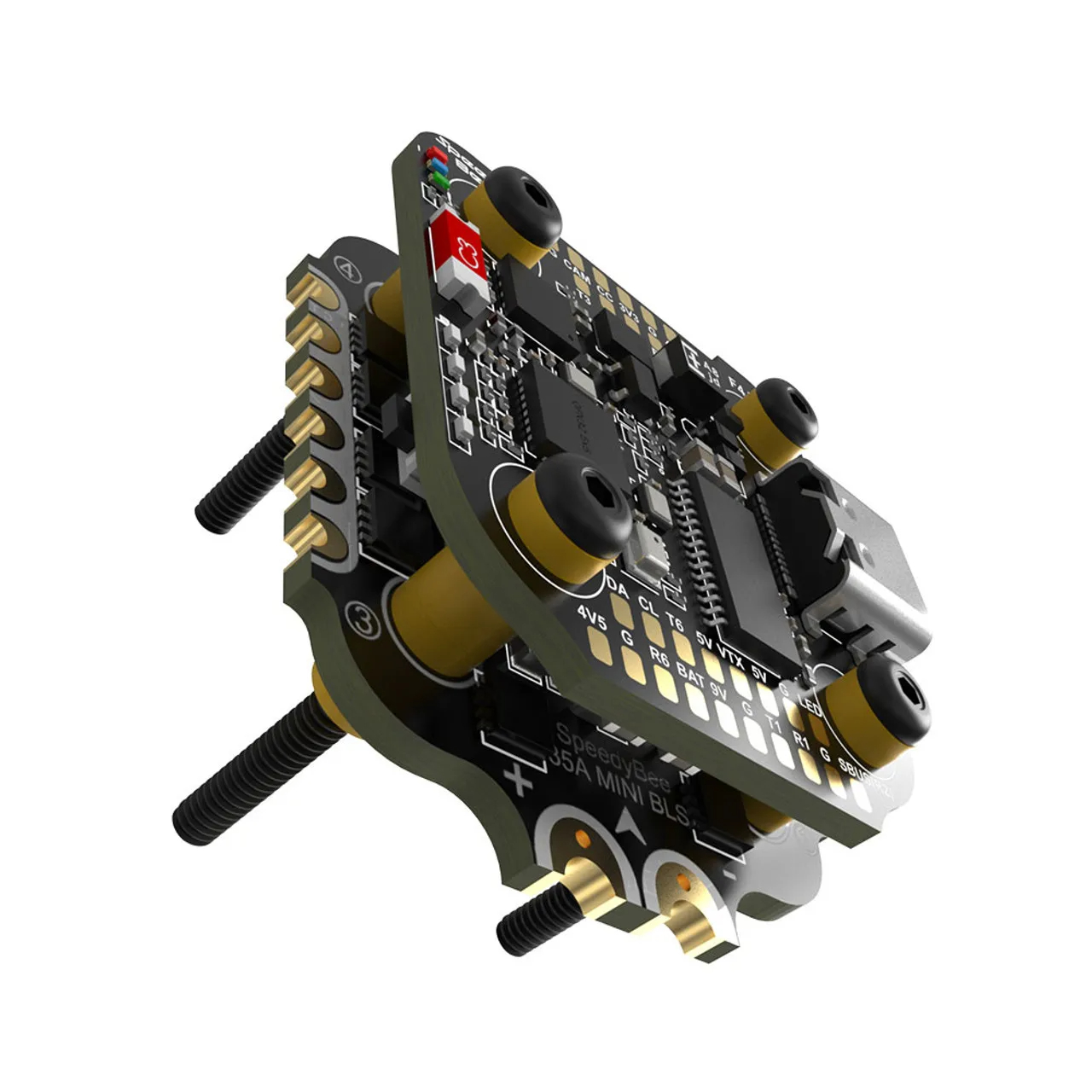 وحدة التحكم في الطيران SpeedyB - مراجعة Drone With Rc 2 وسعره
