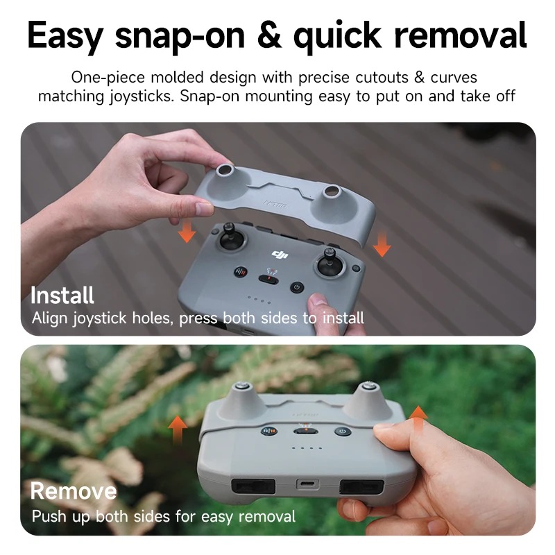 غطاء حماية لعصا التحكم عن بعد  - مراجعة Drone Rc N1 وسعره