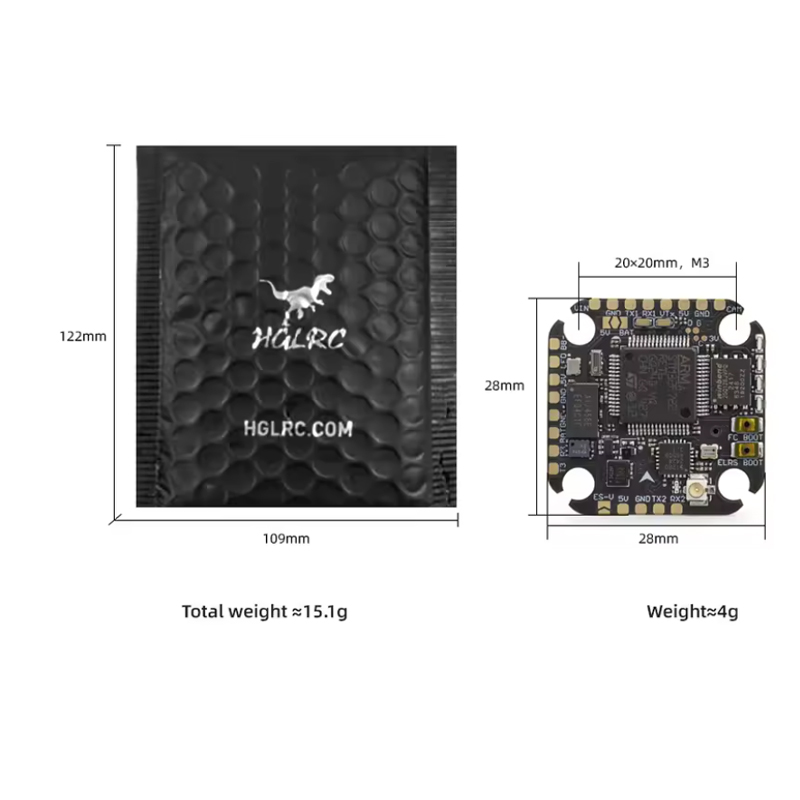وحدة تحكم طيران HGLRC SPECTER  - مراجعة Betaflight Flight Controller وسعره