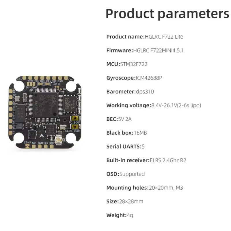 وحدة تحكم طيران HGLRC SPECTER  - مراجعة Betaflight Flight Controller وسعره