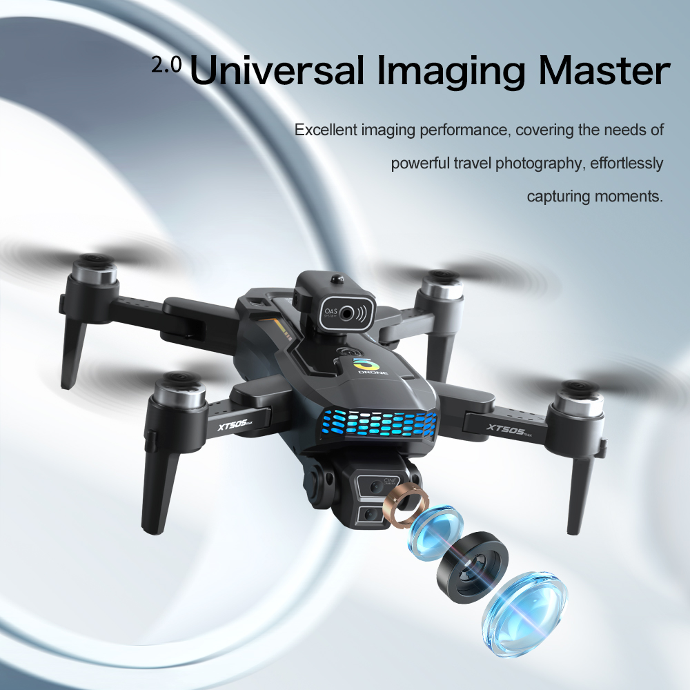طائرة بدون طيار XT505 الأصلية  - مراجعة Xt505 Rc Drone وسعره
