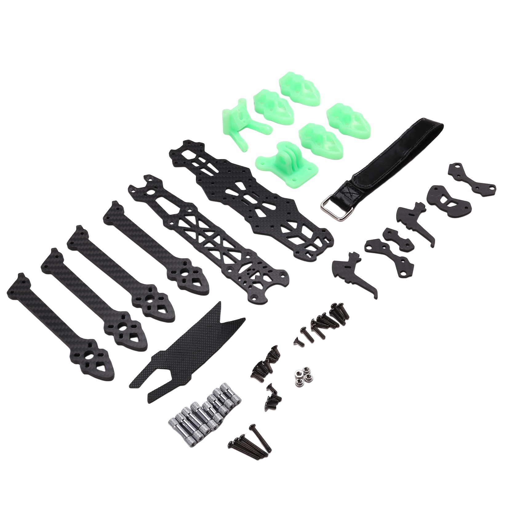 إطار طائرة FPV من ألياف الكربو - مراجعة Quadcopter Frame وسعره