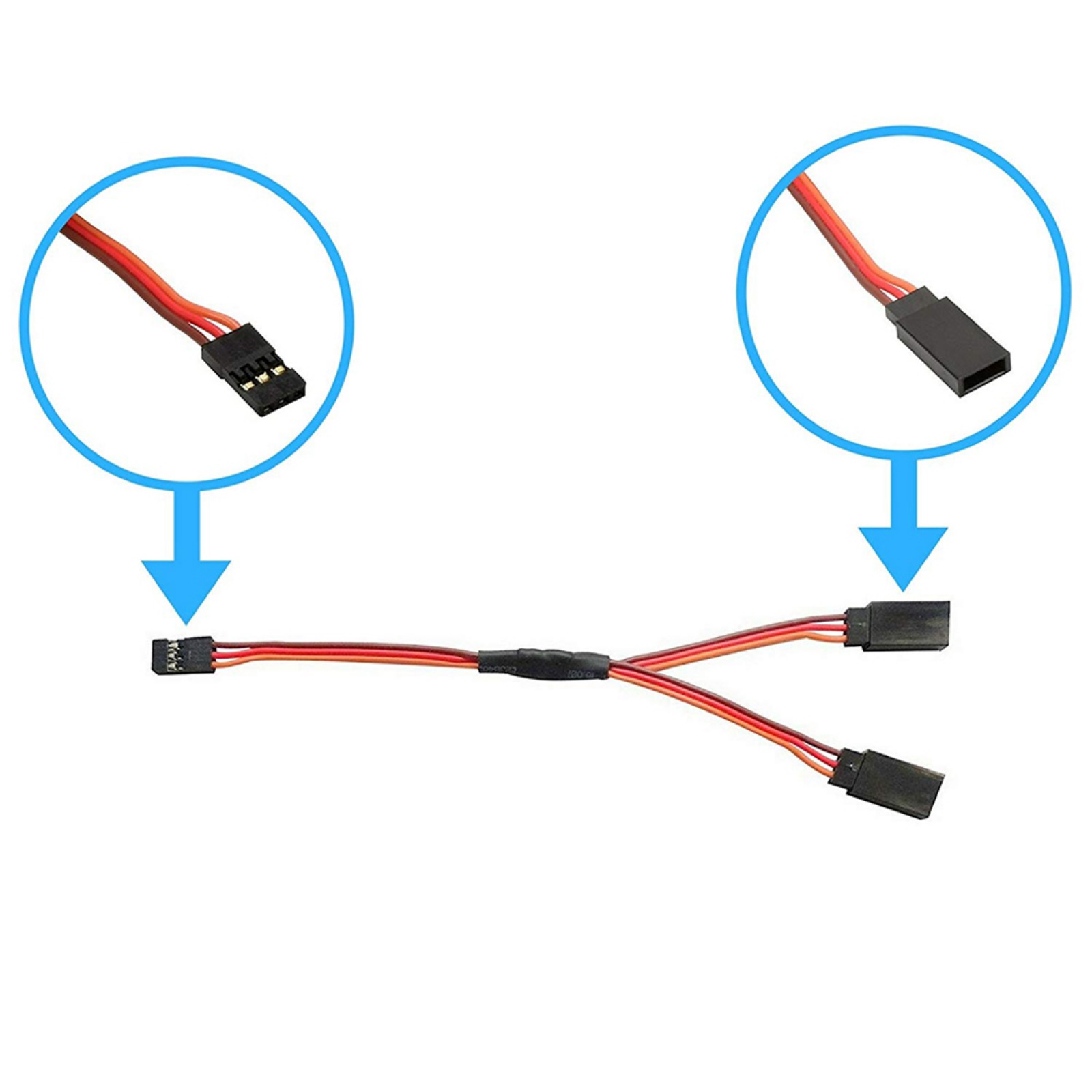 كابل توصيل سيرفو Y من DIYmall  - مراجعة Rc Car Servo وسعره