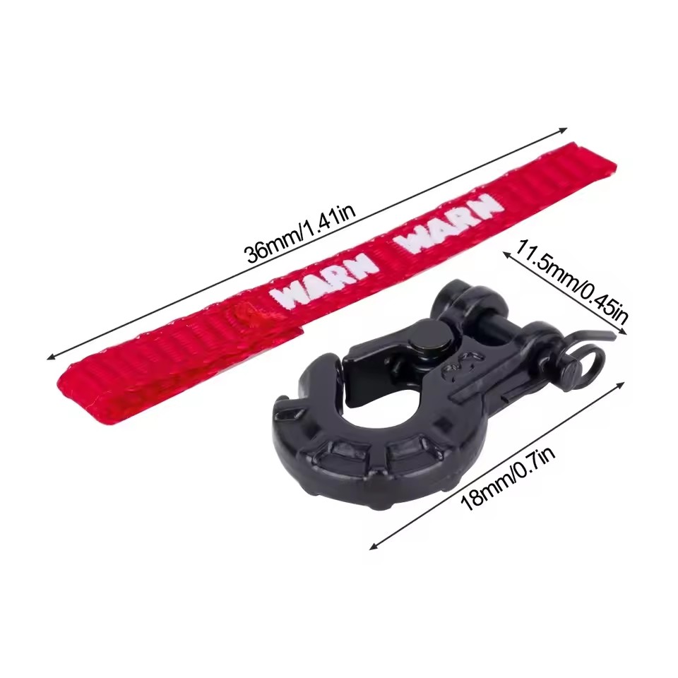 Rc سيارة ونش هوك مع ونش سحب حز - مراجعة Drone Rc Belt وسعره