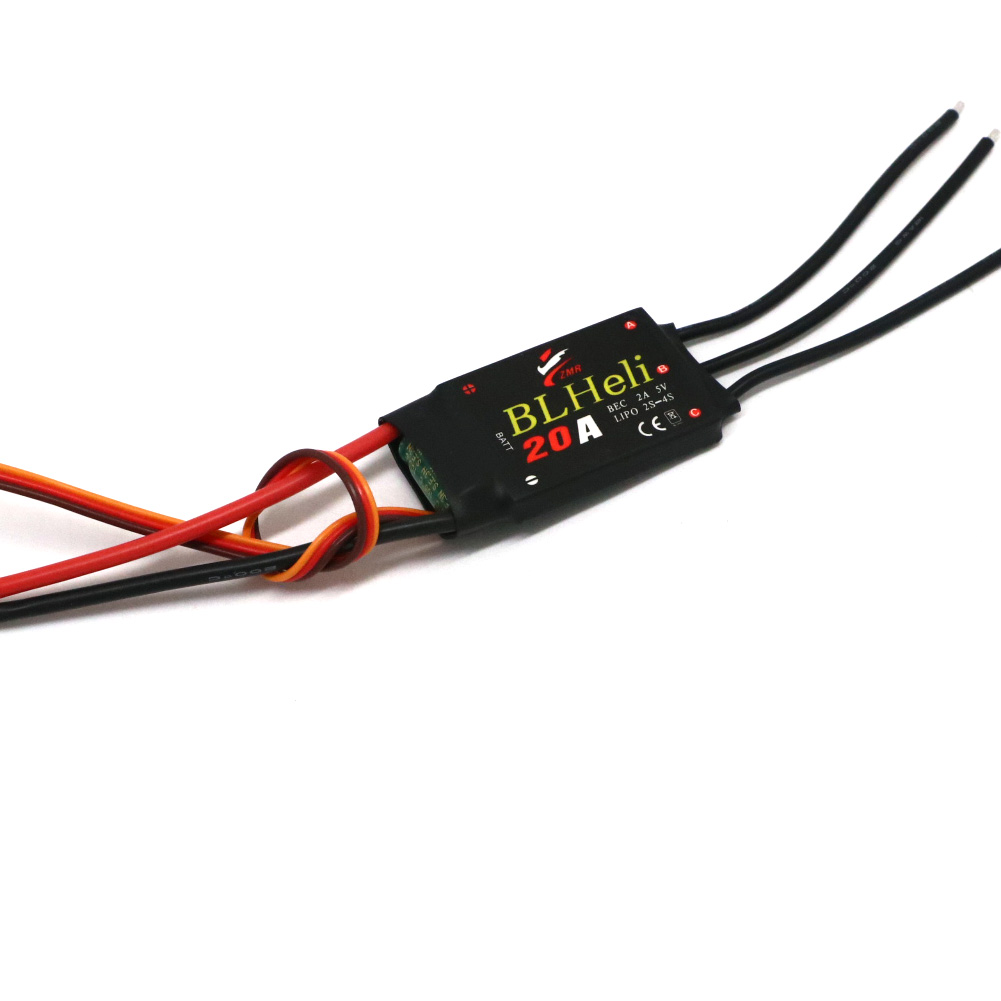BLHeli فرش ESC 80A 12A 20A 30A - مراجعة Drone With Rc 2 وسعره