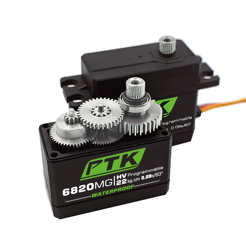 PTK سيرفو ميتال جير 20 كجم 30  - مراجعة Rc Car Servo وسعره